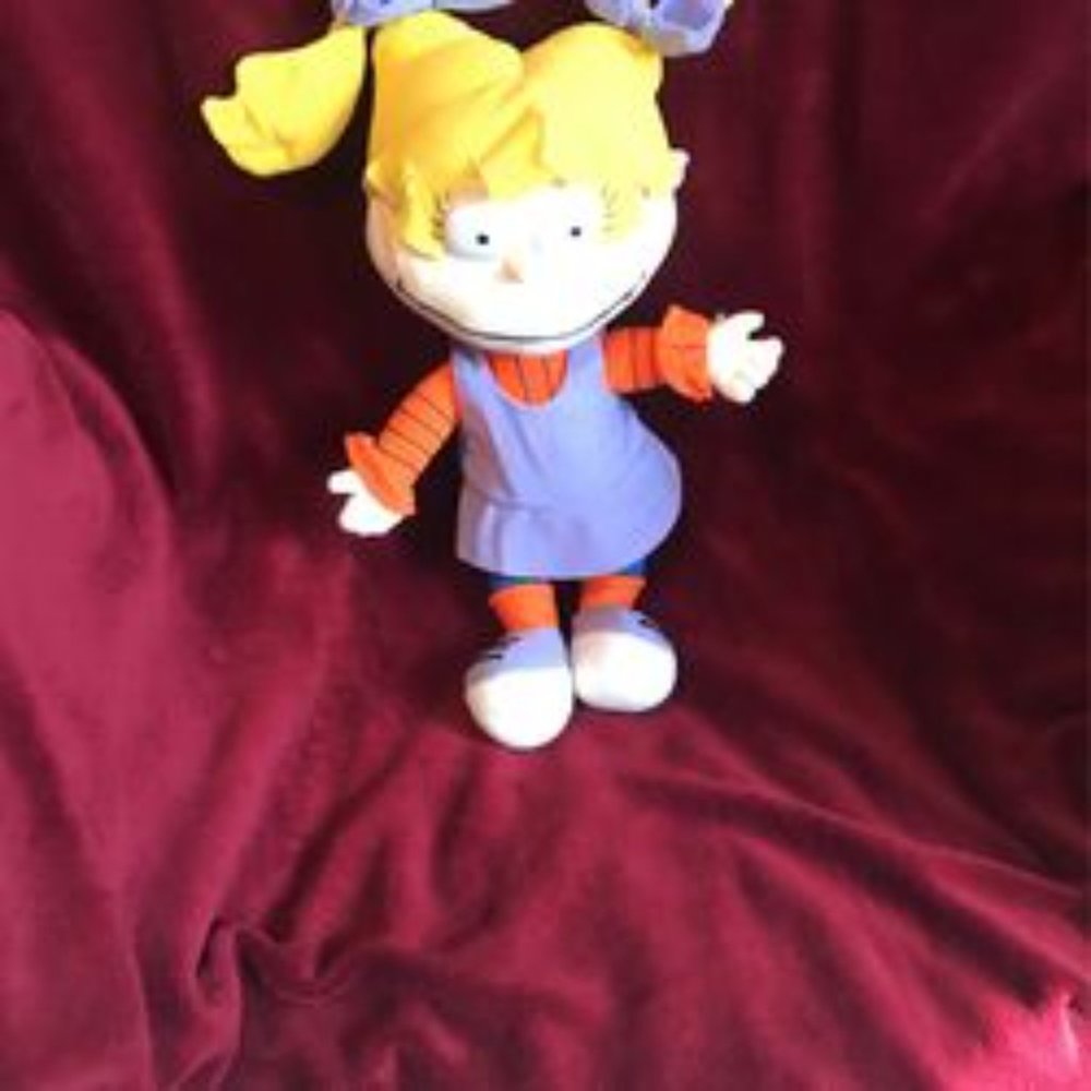 Nickelodeon Nanco Rugrats ANGELICA Plush Doll 15